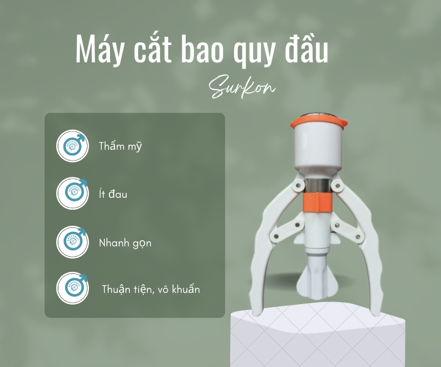 Máy cắt bao quy đầu